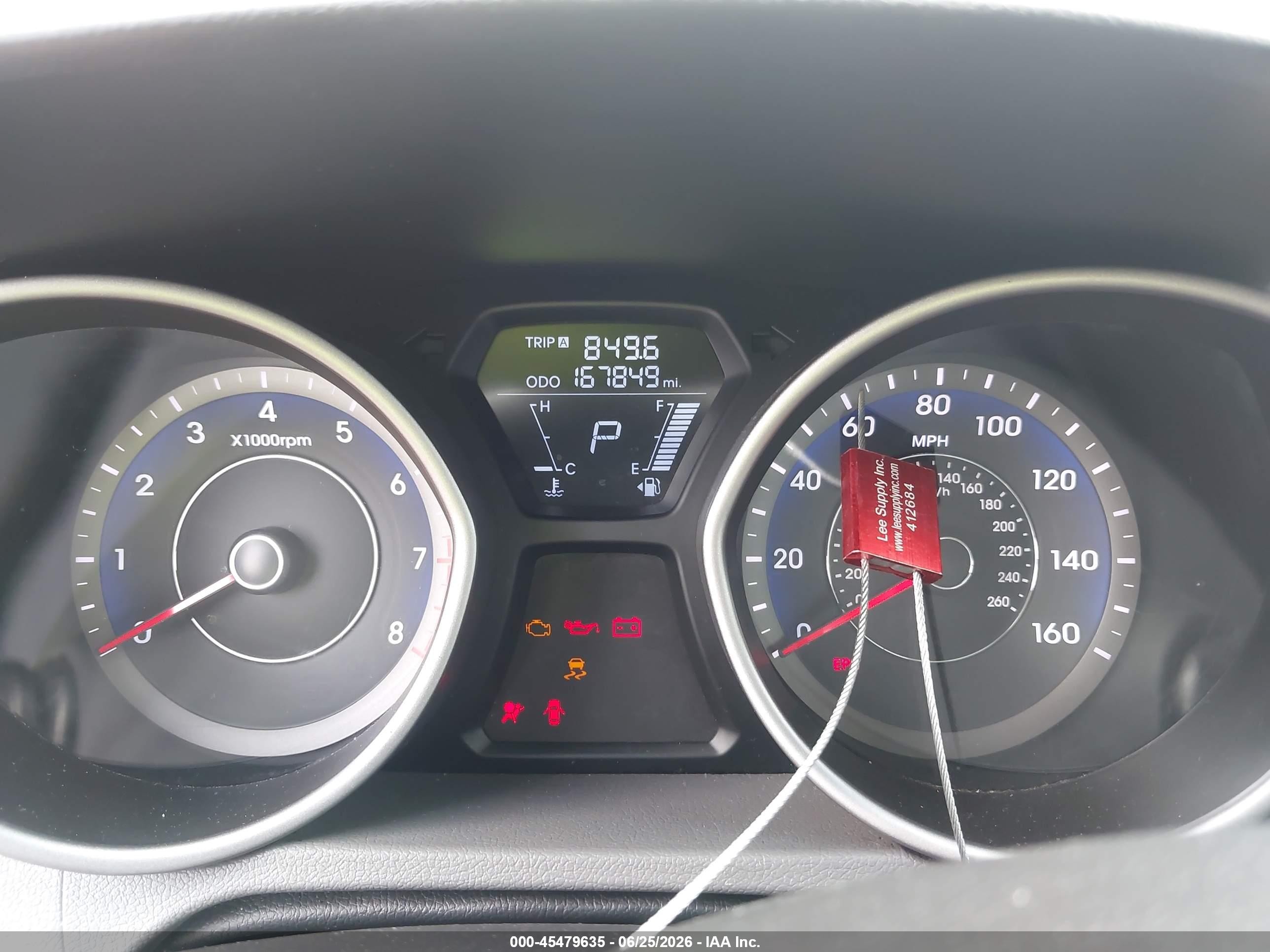 2013 Hyundai Elantra Gls Черный vin: KMHDH4AEXDU814212