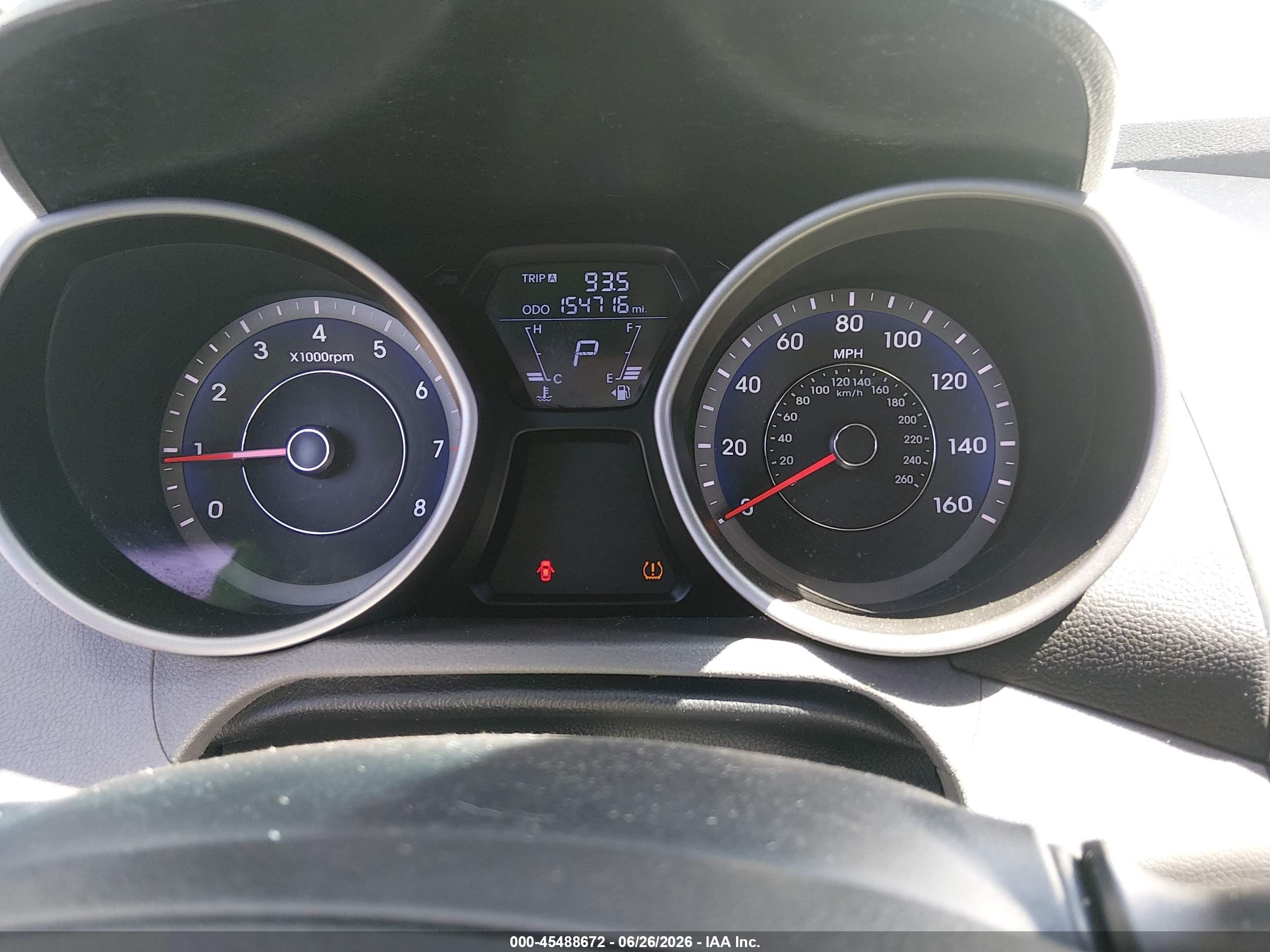 2013 Hyundai Elantra Gls Silver vin: KMHDH4AEXDU849221