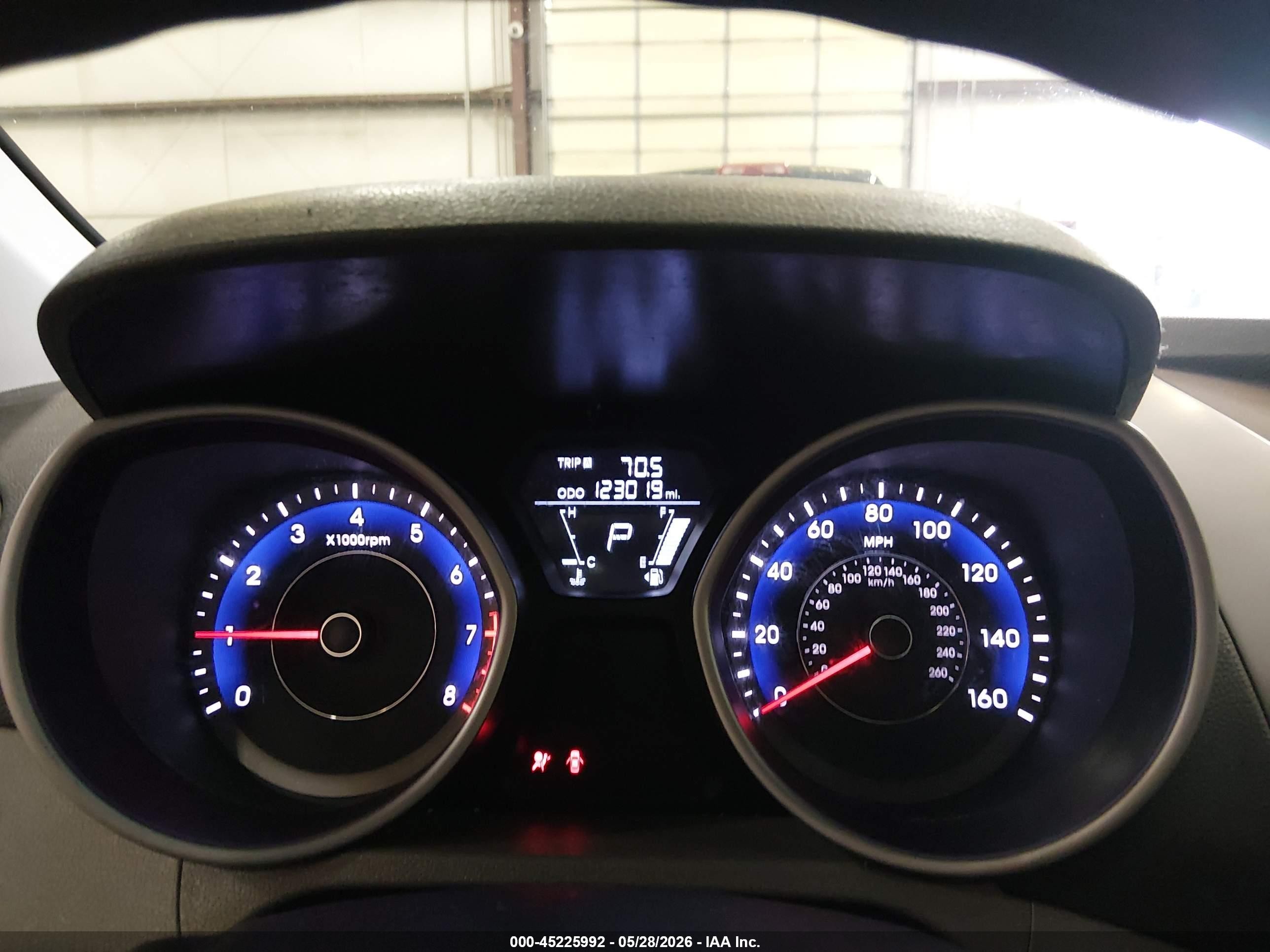 2013 Hyundai Elantra Gls Black vin: KMHDH4AEXDU889783