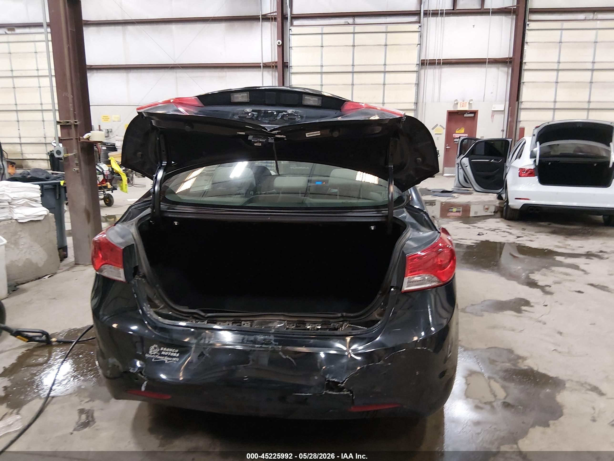2013 Hyundai Elantra Gls Black vin: KMHDH4AEXDU889783