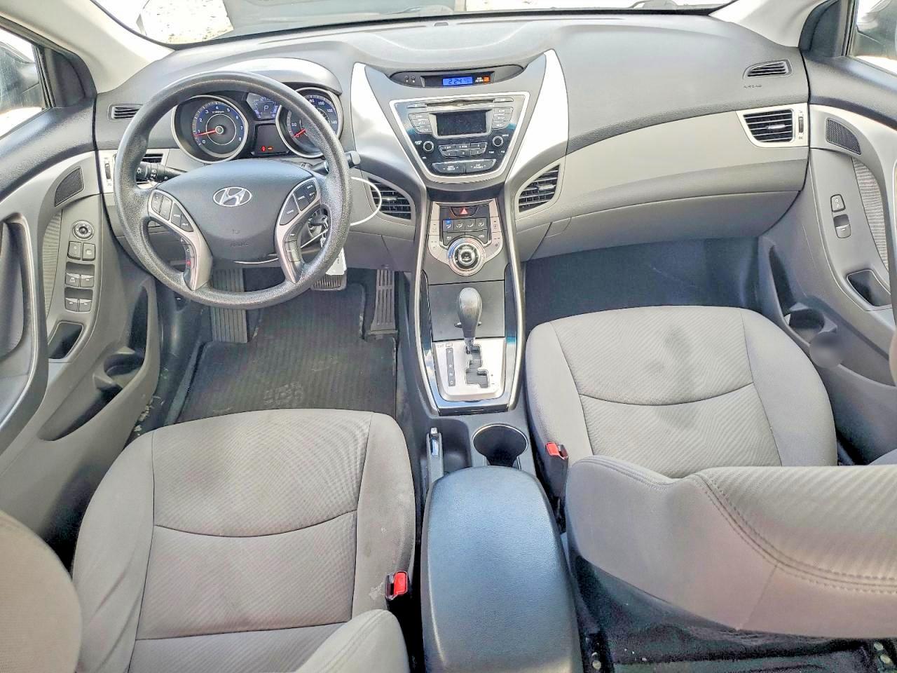 2013 Hyundai Elantra Gls Gray vin: KMHDH4AEXDU895518
