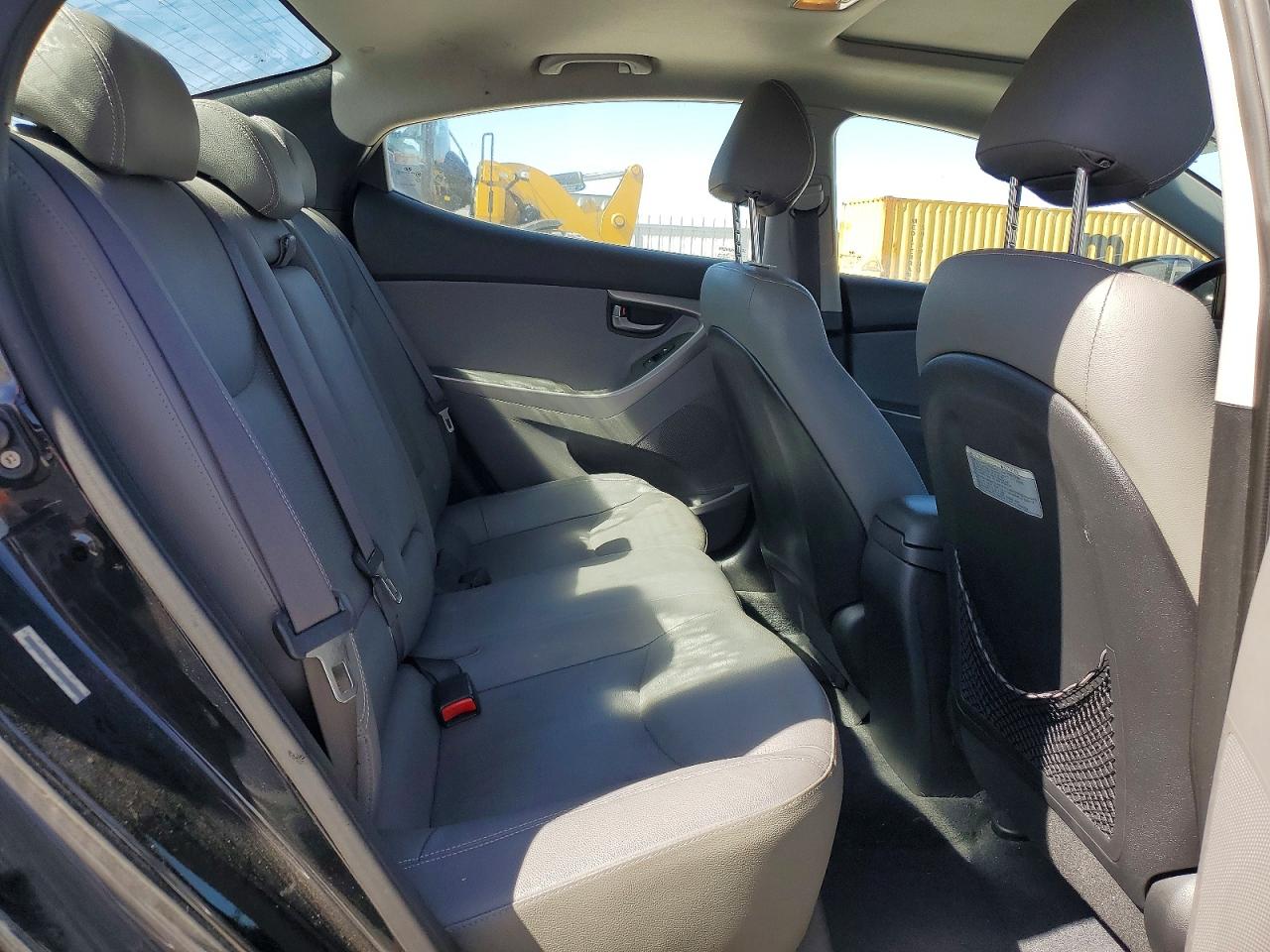 2013 Hyundai Elantra Limited Black vin: KMHDH4AEXDU914696