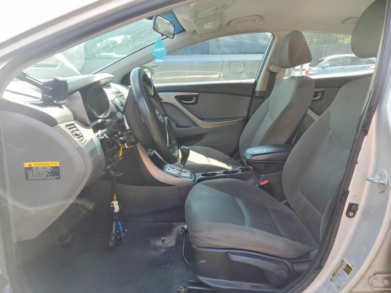 2013 Hyundai Elantra Gls Silver vin: KMHDH4AEXDU923429