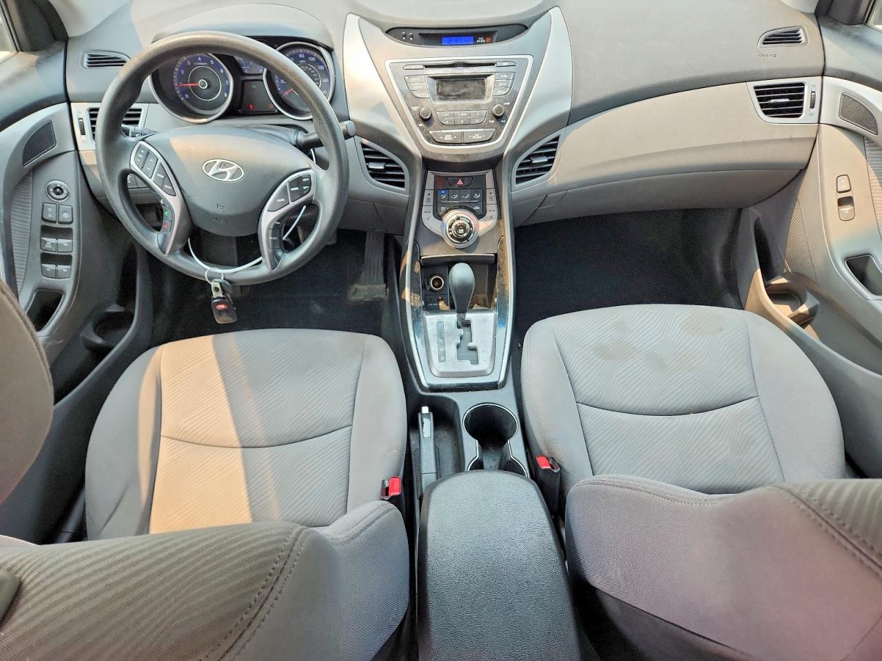 2013 Hyundai Elantra Gls Black vin: KMHDH4AEXDU923642
