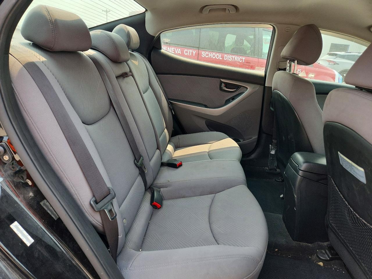 2013 Hyundai Elantra Gls Black vin: KMHDH4AEXDU923642