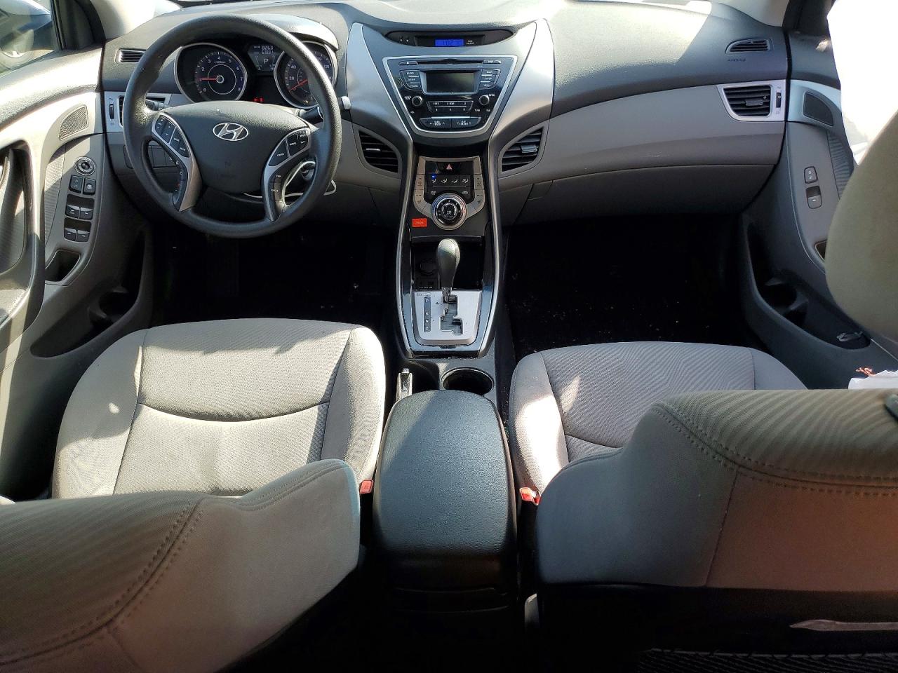 2013 Hyundai Elantra Gls Gray vin: KMHDH4AEXDU928047