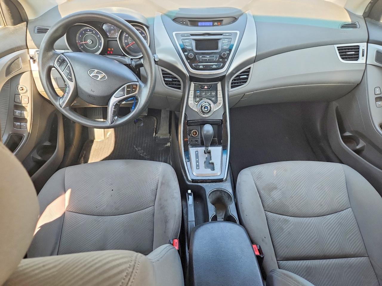 2013 Hyundai Elantra Gls Blue vin: KMHDH4AEXDU973151