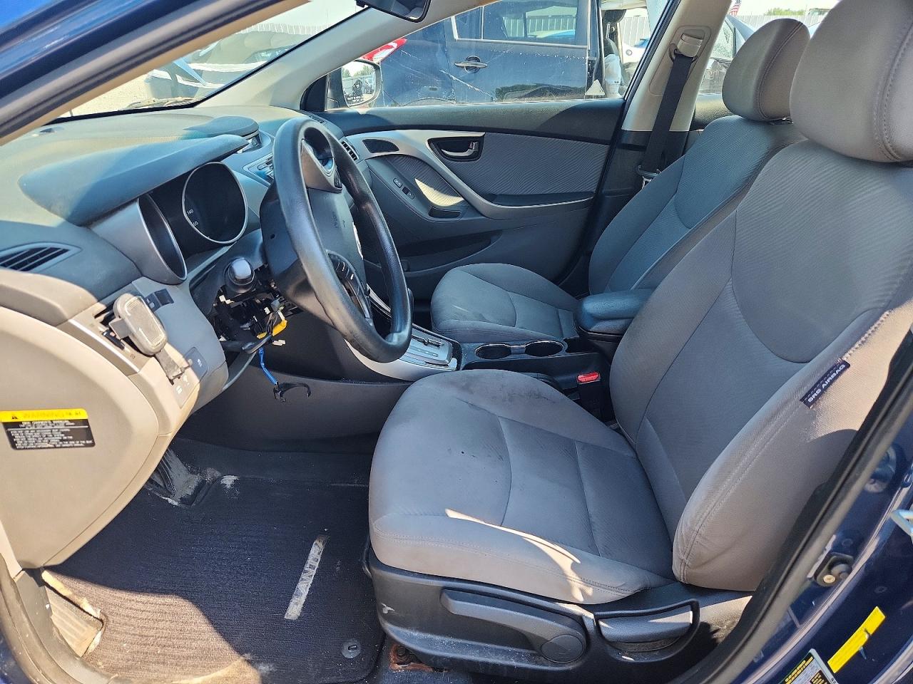 2013 Hyundai Elantra Gls Blue vin: KMHDH4AEXDU973151