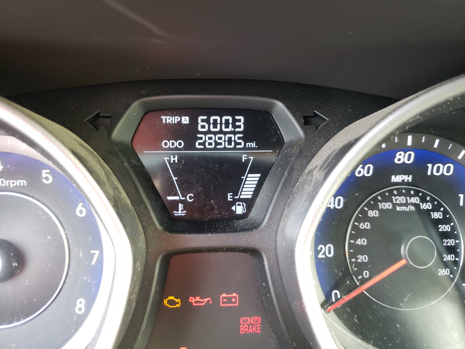 2013 Hyundai Elantra Gls Black vin: KMHDH4AEXDU983646