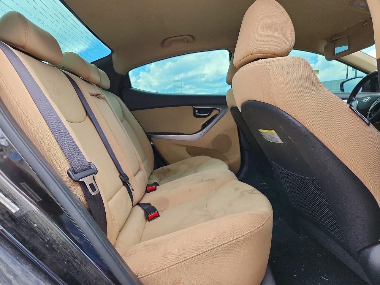2013 Hyundai Elantra Gls Черный vin: KMHDH4AEXDU983646