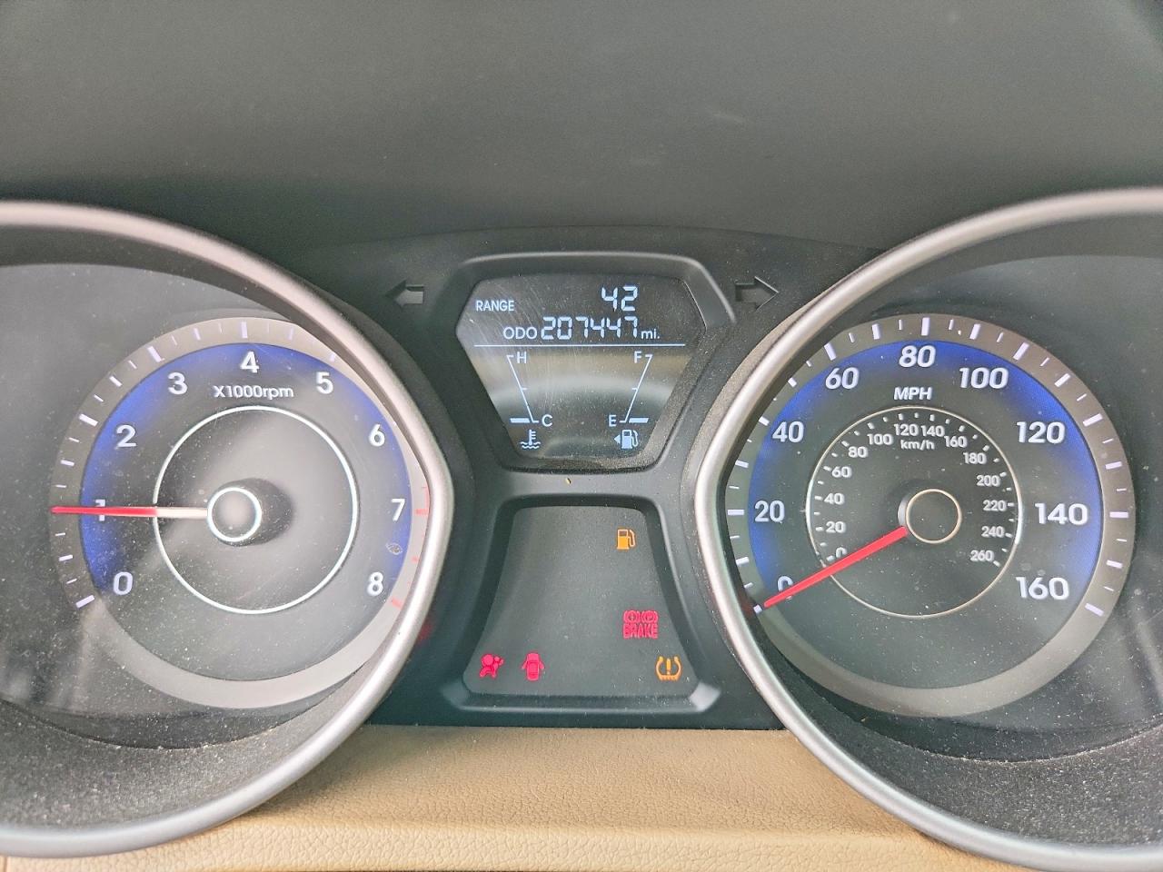2013 Hyundai Elantra Gls Черный vin: KMHDH4AEXDU983646
