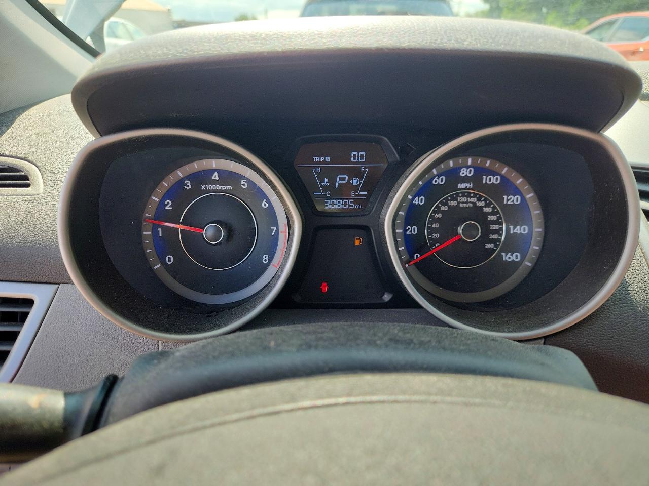 2014 Hyundai Elantra Se Silver vin: KMHDH4AEXEU048080