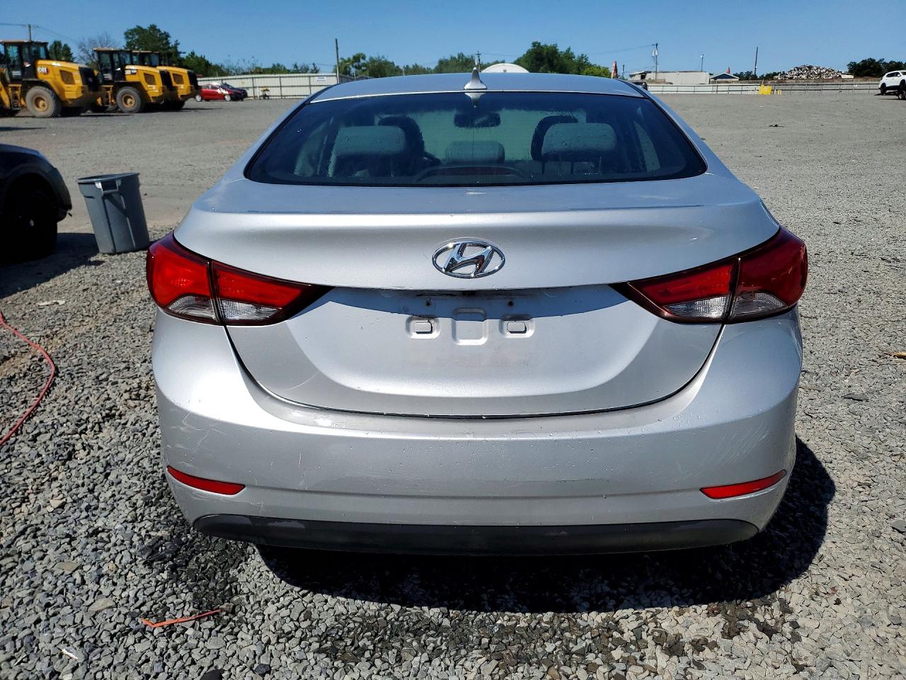 2014 Hyundai Elantra Se Silver vin: KMHDH4AEXEU122758