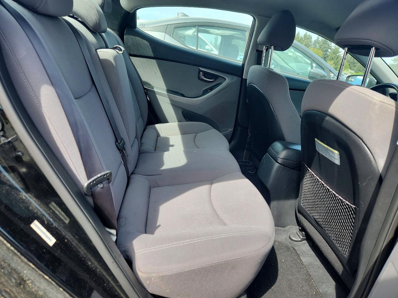 2014 Hyundai Elantra Se Black vin: KMHDH4AEXEU142461