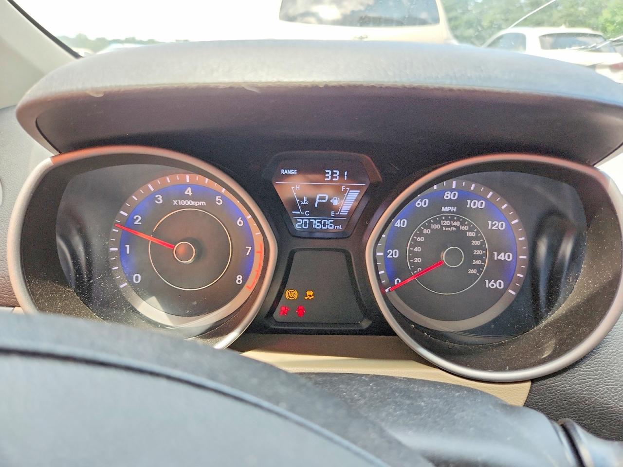 2014 Hyundai Elantra Limited Черный vin: KMHDH4AEXEU166520