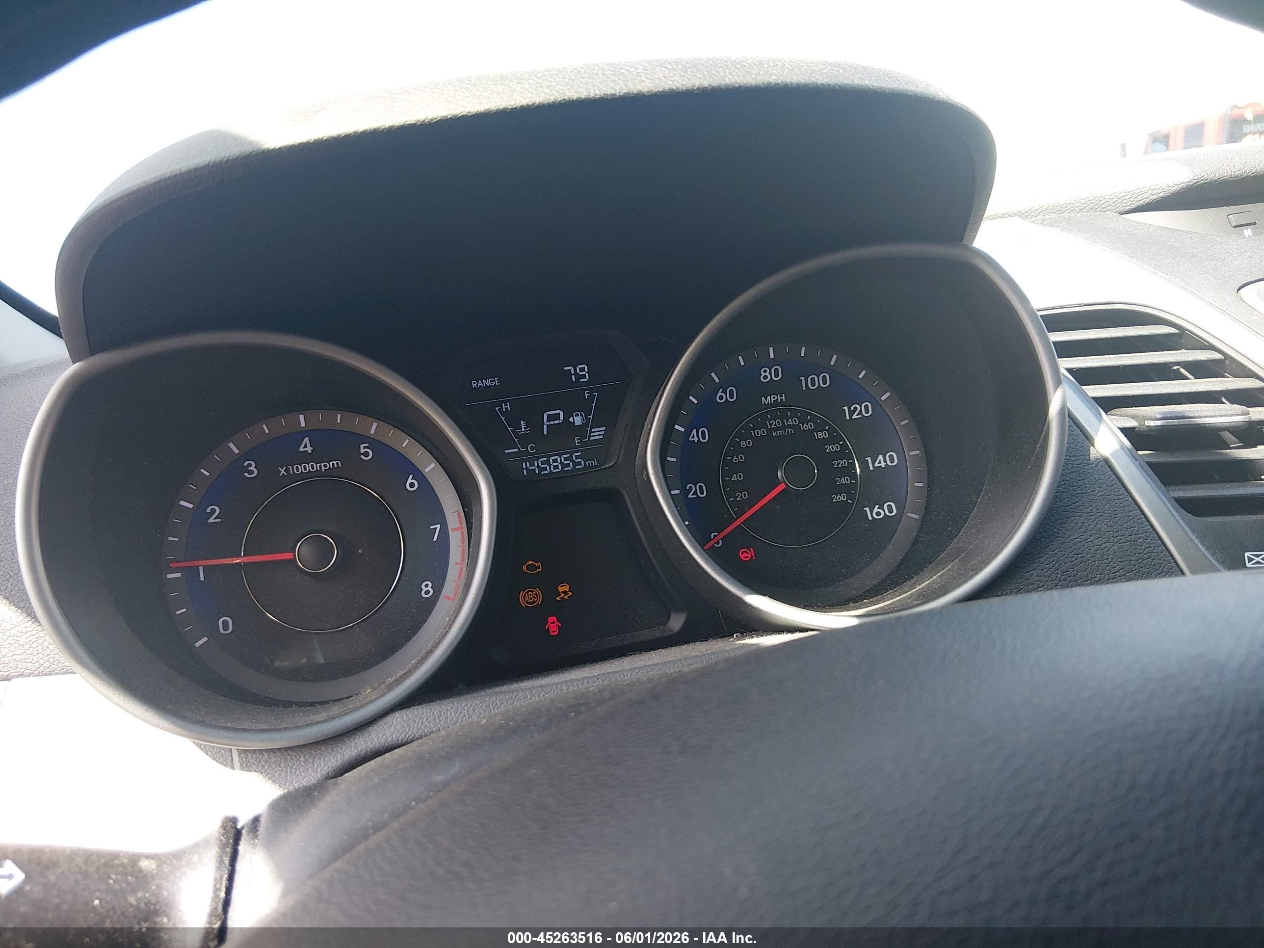 2015 Hyundai Elantra Se Silver vin: KMHDH4AEXFU222389