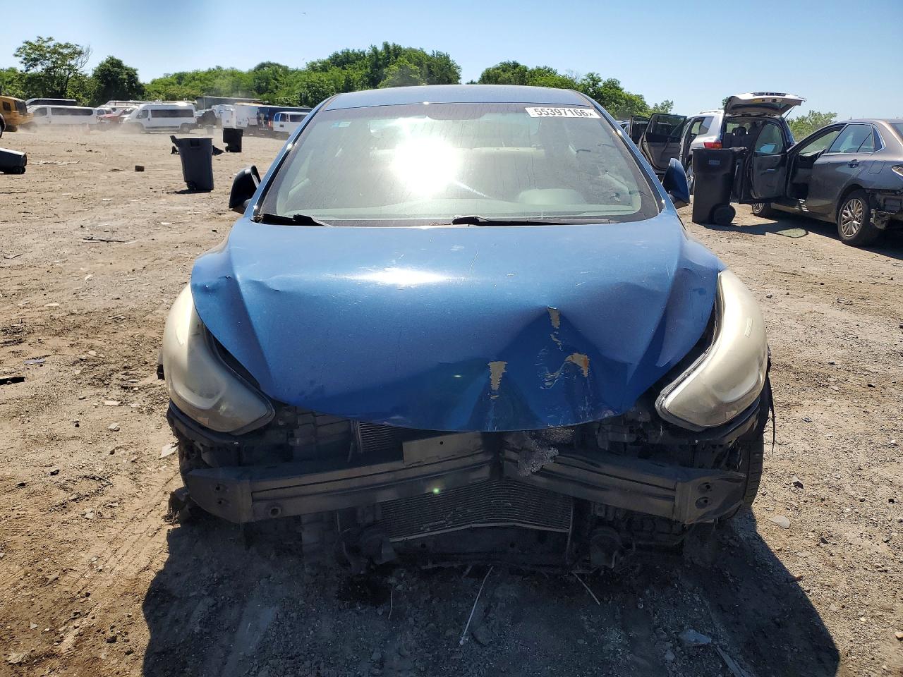 2015 Hyundai Elantra Se Blue vin: KMHDH4AEXFU252461