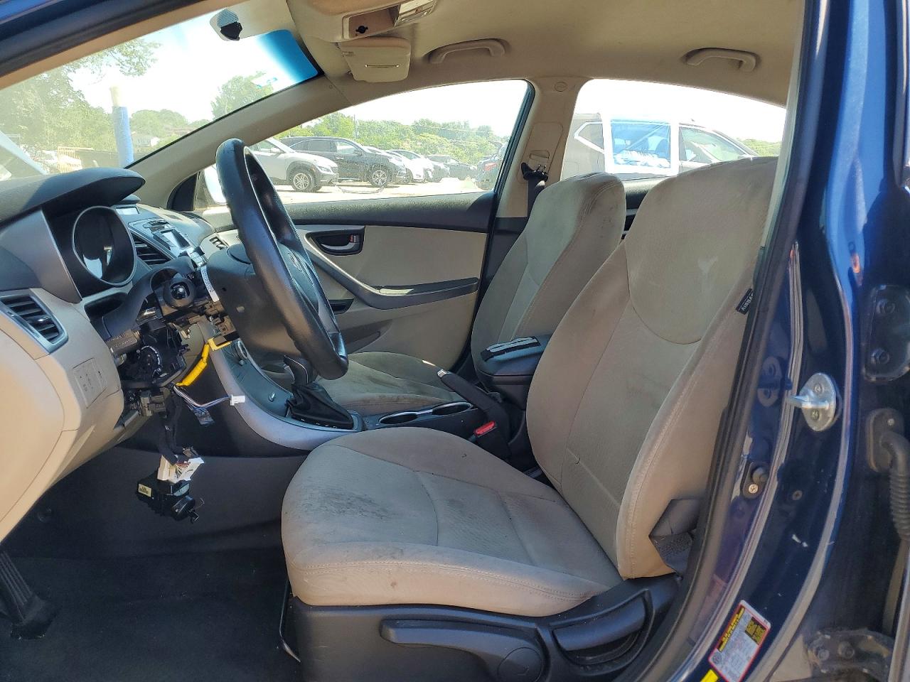 2015 Hyundai Elantra Se Blue vin: KMHDH4AEXFU252461