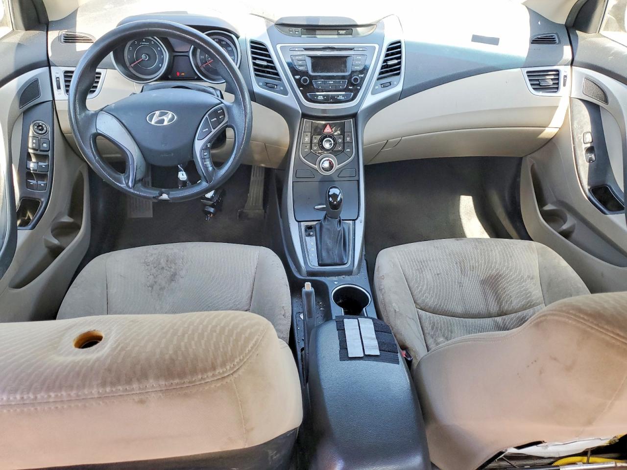 2015 Hyundai Elantra Se Blue vin: KMHDH4AEXFU252461