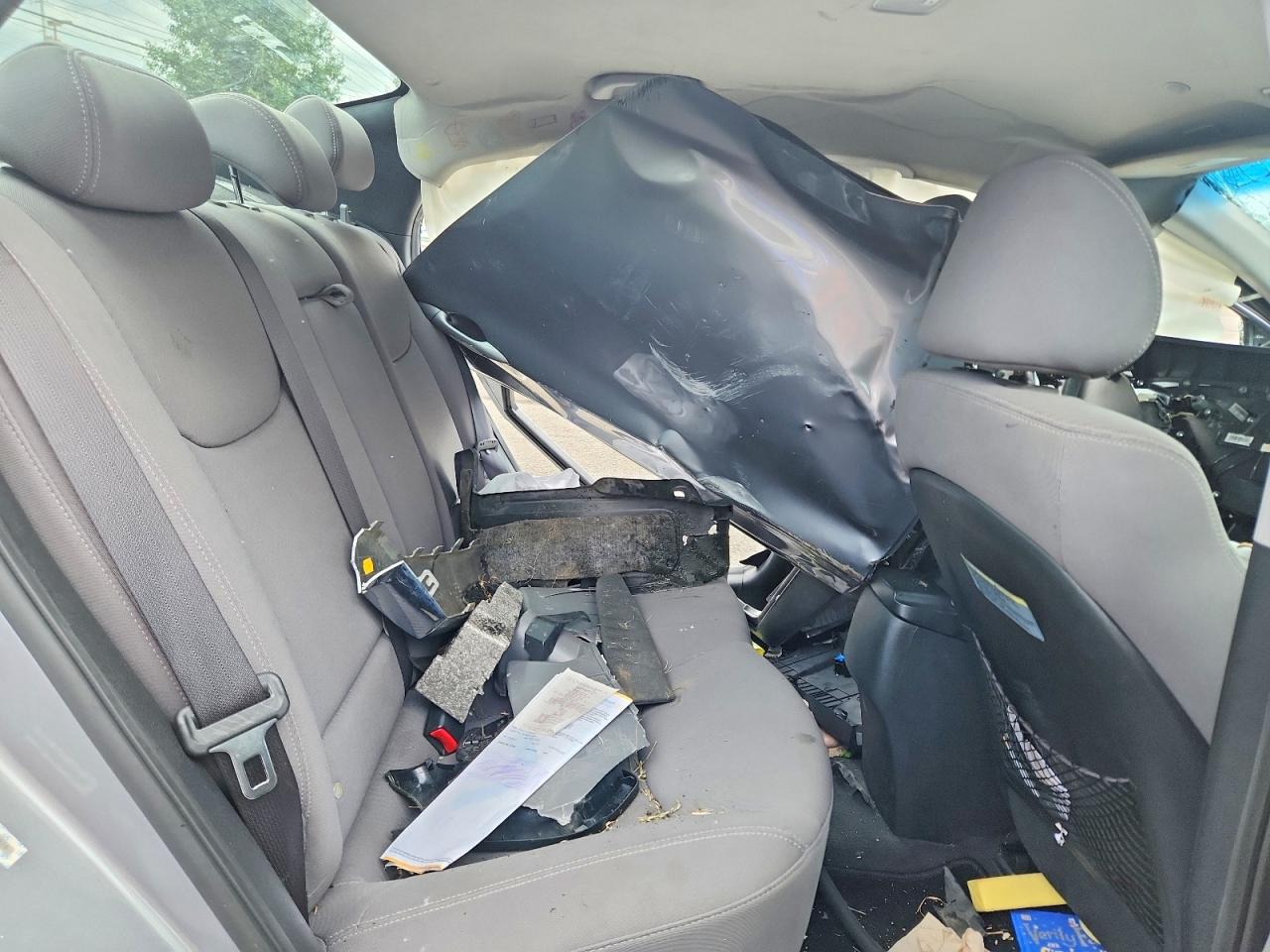 2015 Hyundai Elantra Se Silver vin: KMHDH4AEXFU252928