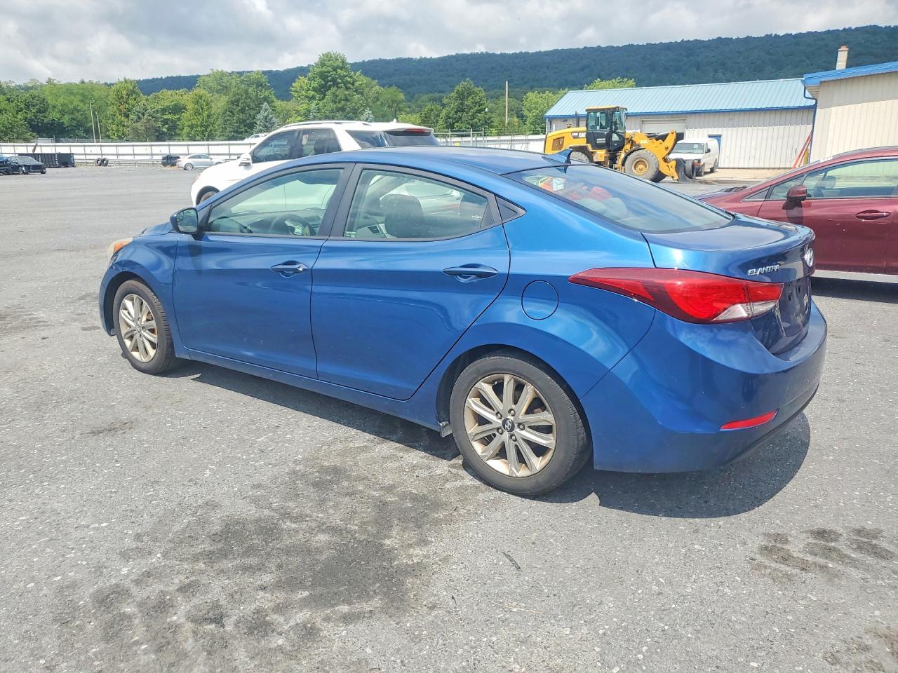 2015 Hyundai Elantra Se Blue vin: KMHDH4AEXFU281362