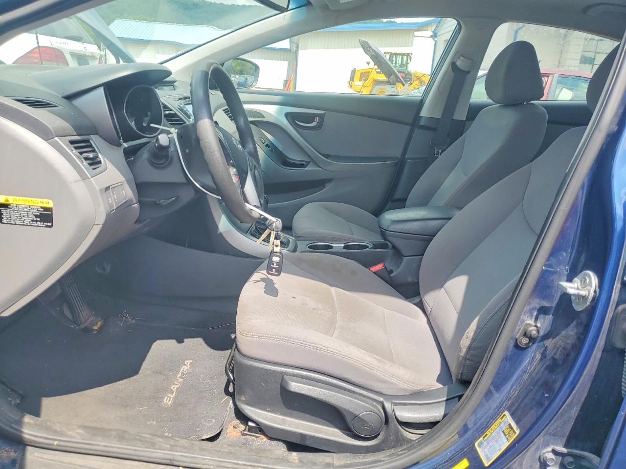 2015 Hyundai Elantra Se Blue vin: KMHDH4AEXFU281362