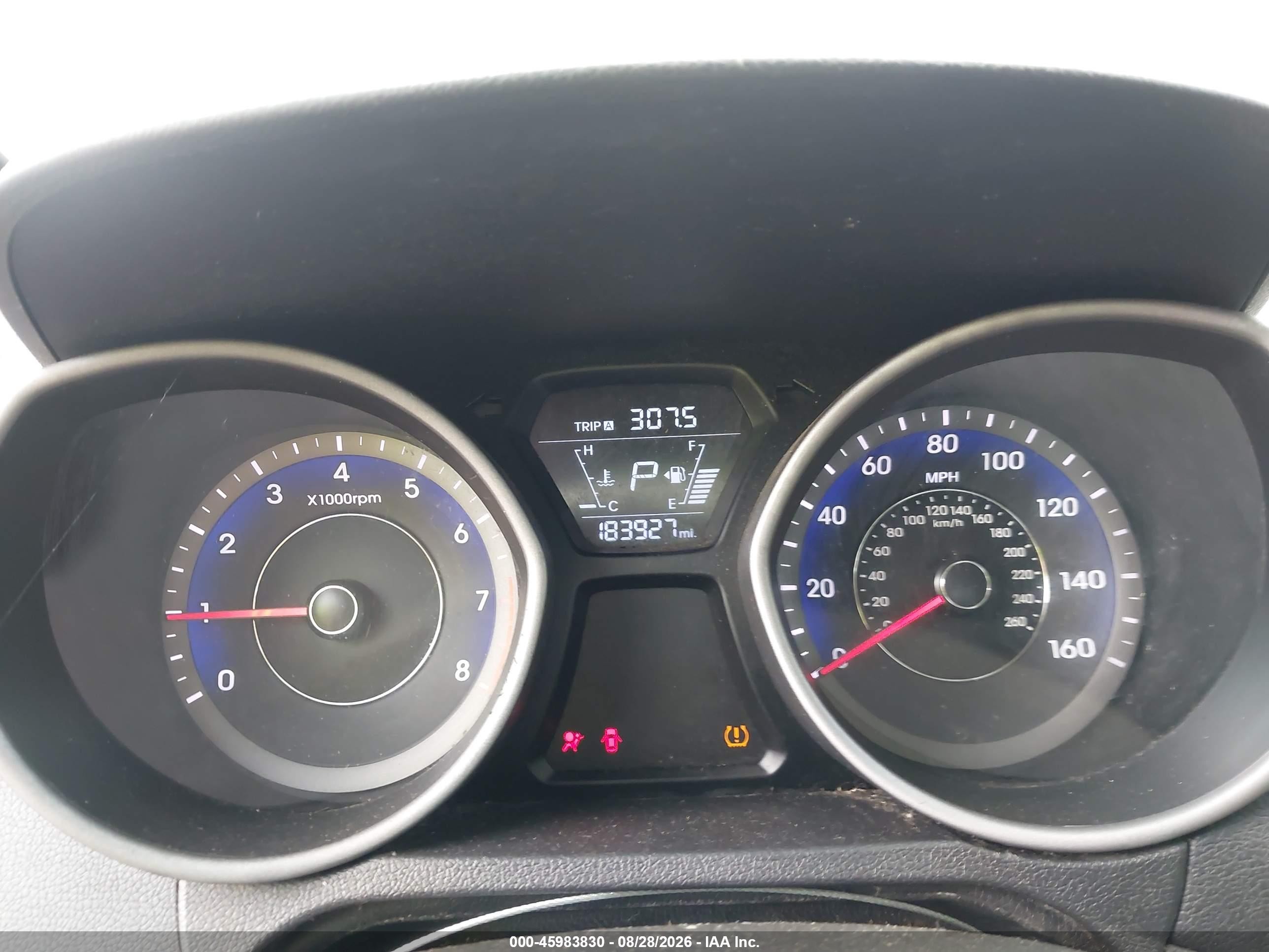 2015 Hyundai Elantra Se Black vin: KMHDH4AEXFU286030