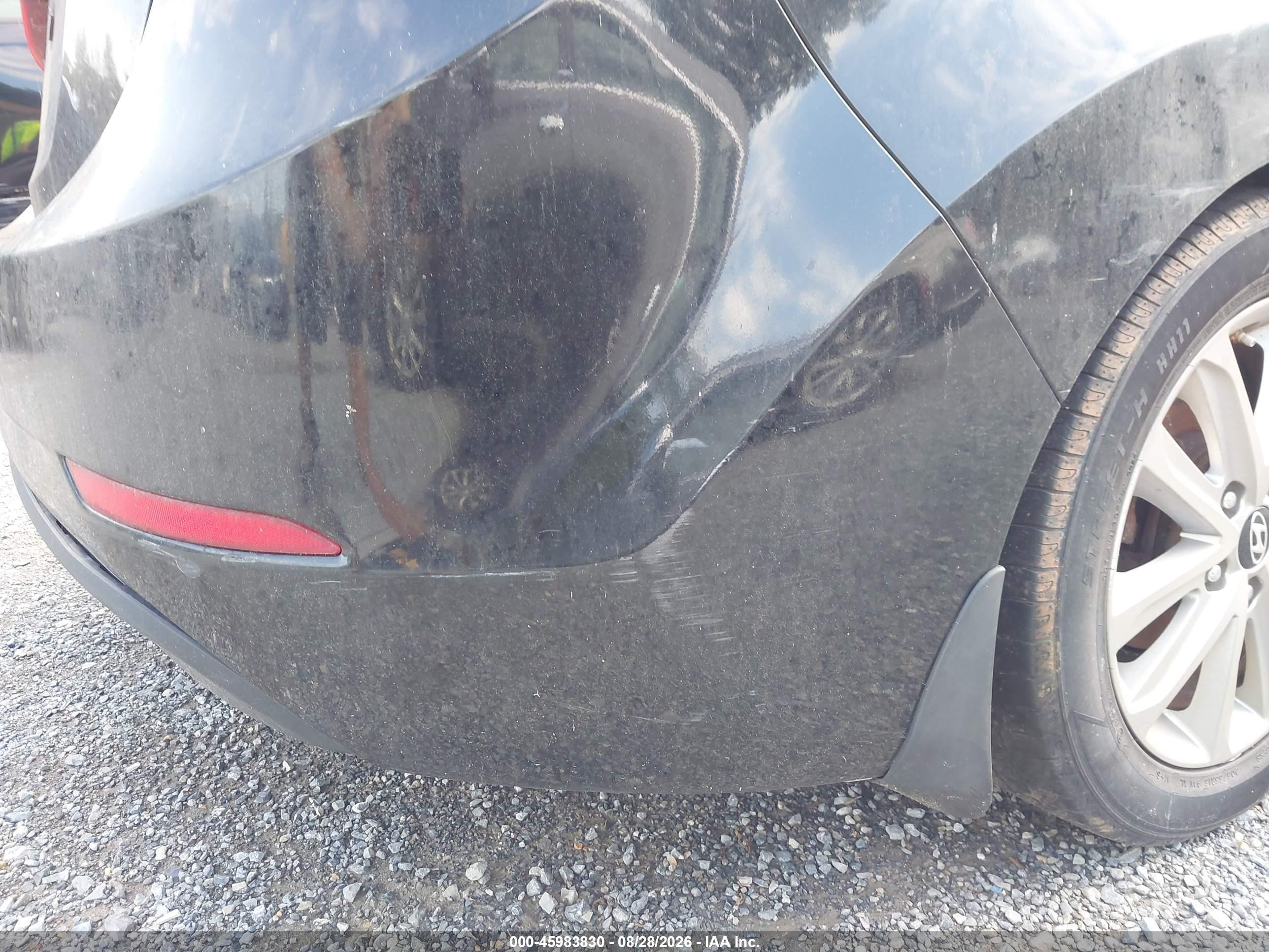 2015 Hyundai Elantra Se Black vin: KMHDH4AEXFU286030
