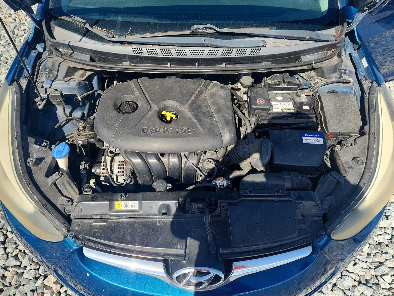 2015 Hyundai Elantra Se Blue vin: KMHDH4AEXFU300430