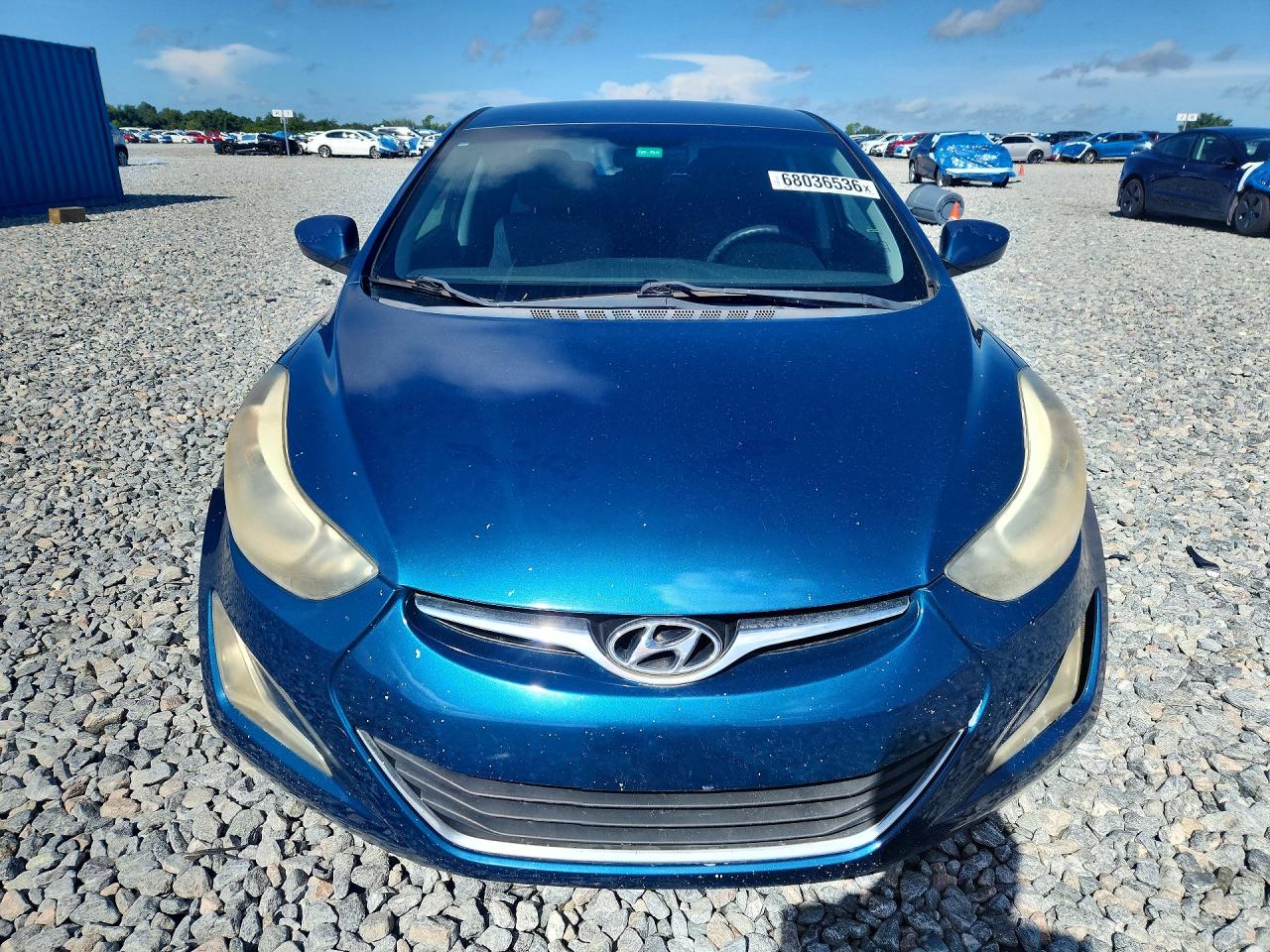 2015 Hyundai Elantra Se Blue vin: KMHDH4AEXFU300430