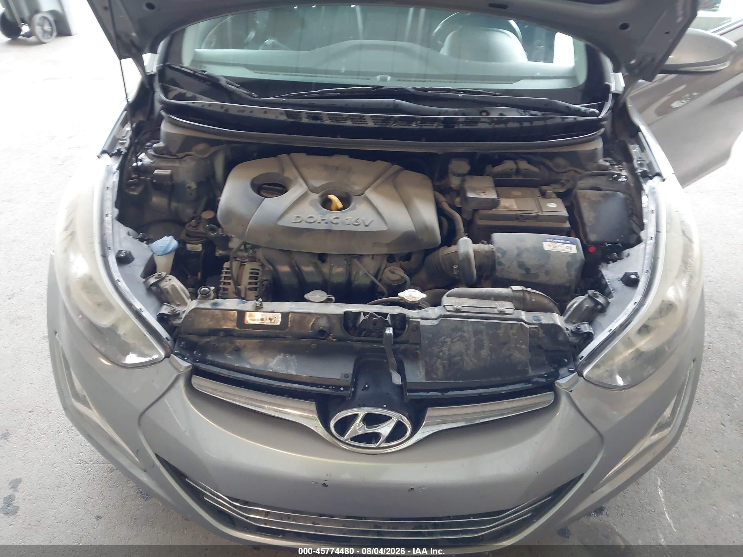 2015 Hyundai Elantra Limited Silver vin: KMHDH4AEXFU327515