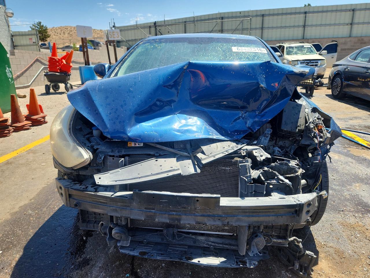 2015 Hyundai Elantra Se Blue vin: KMHDH4AEXFU357856