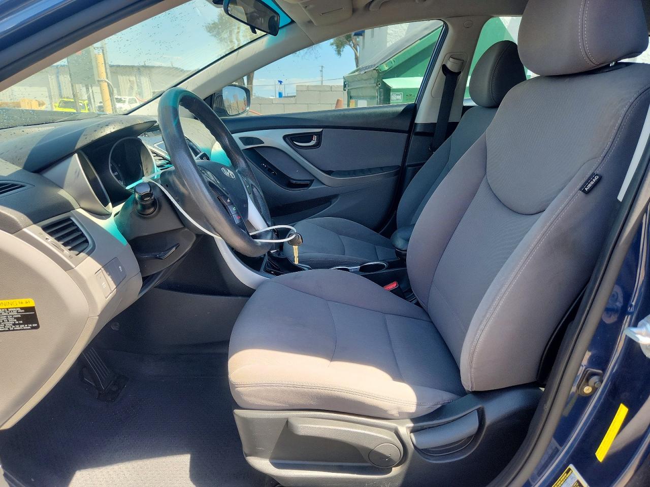 2015 Hyundai Elantra Se Blue vin: KMHDH4AEXFU357856