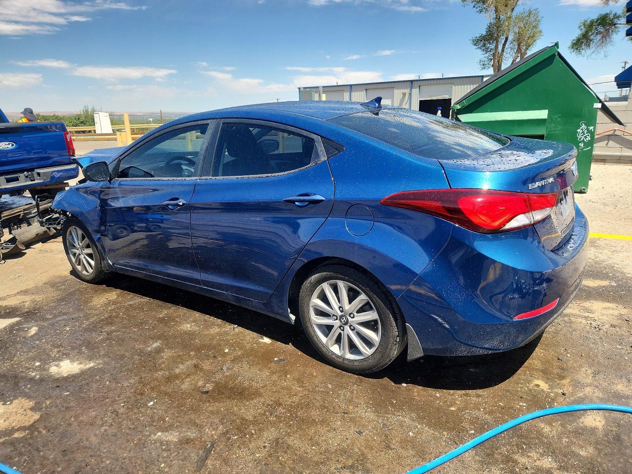 2015 Hyundai Elantra Se Blue vin: KMHDH4AEXFU357856