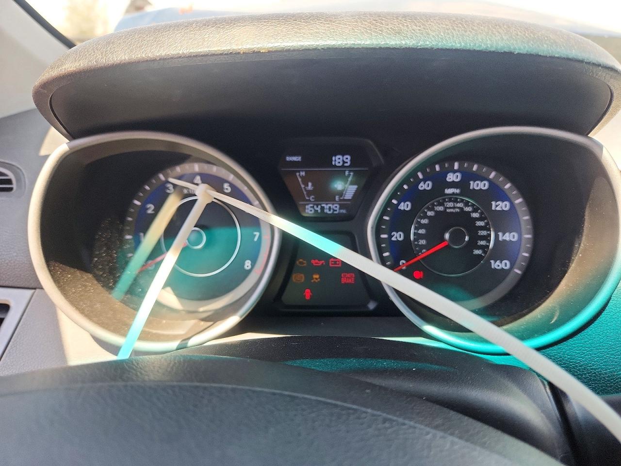 2015 Hyundai Elantra Se Blue vin: KMHDH4AEXFU357856