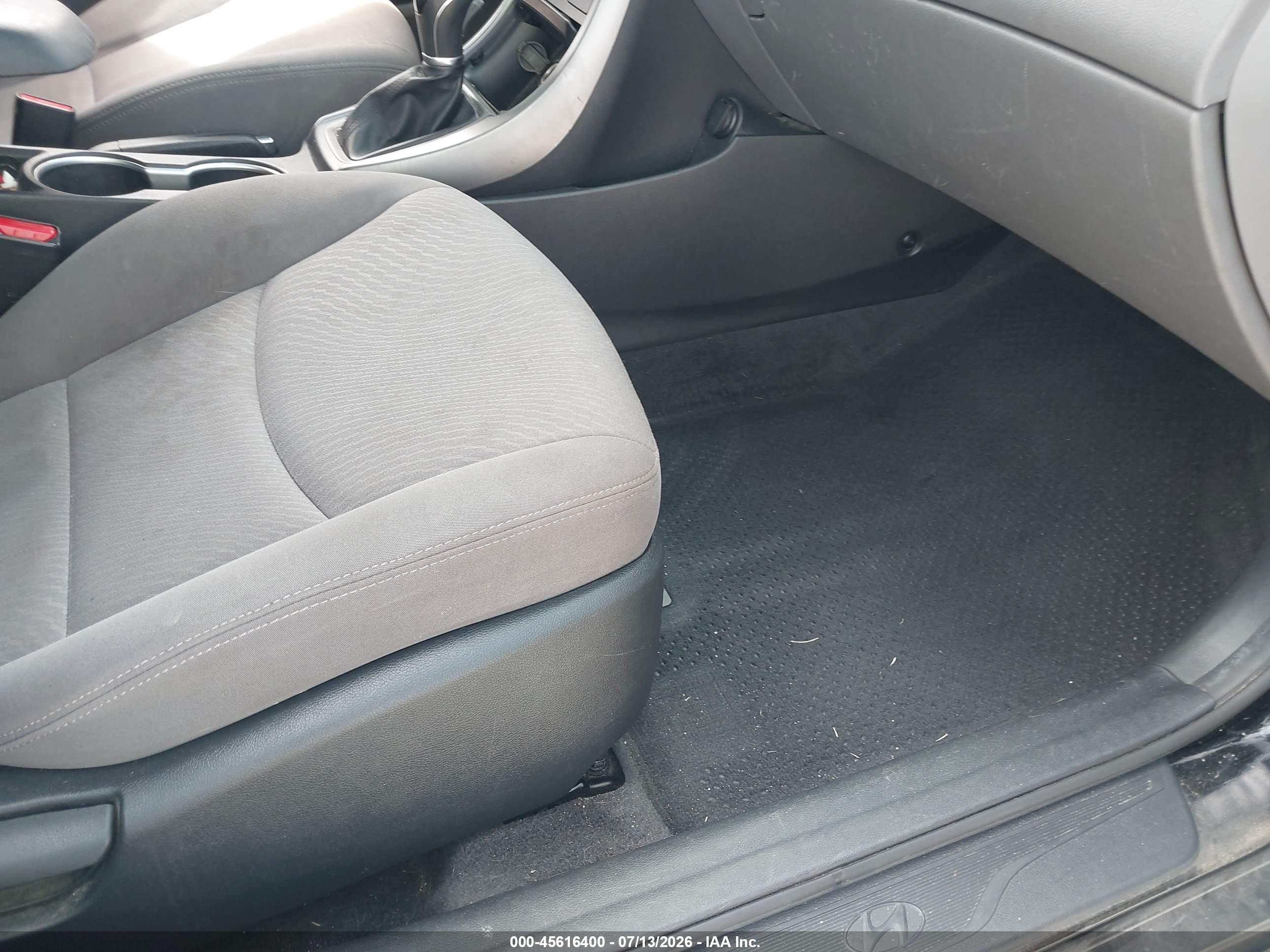 2015 Hyundai Elantra Se Black vin: KMHDH4AEXFU383986
