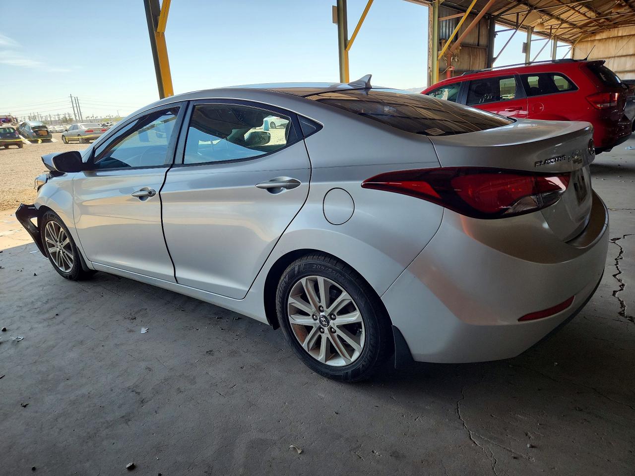 2015 Hyundai Elantra Se Silver vin: KMHDH4AEXFU421068