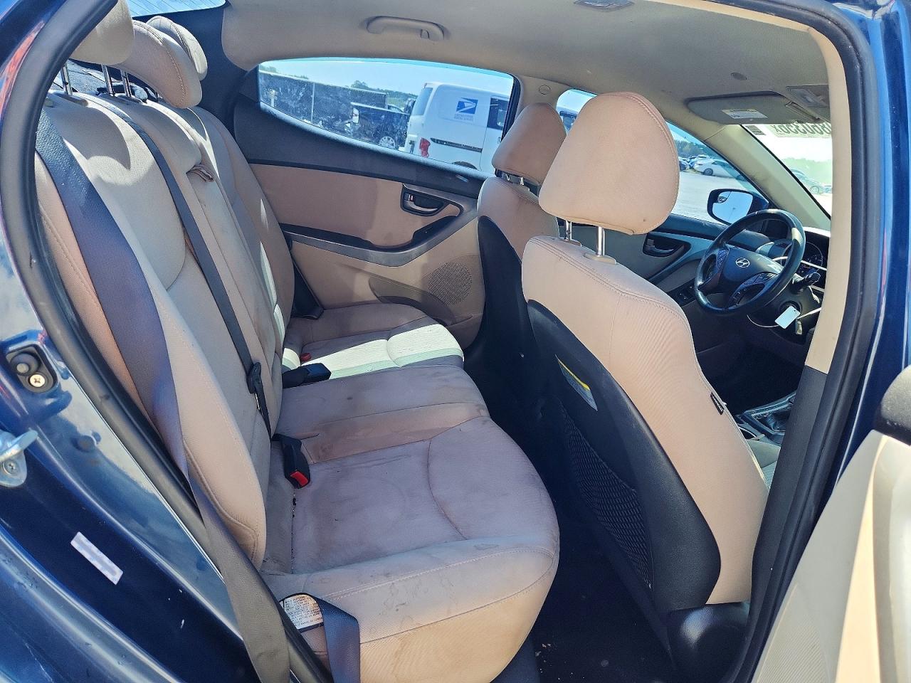 2015 Hyundai Elantra Se Blue vin: KMHDH4AEXFU422074