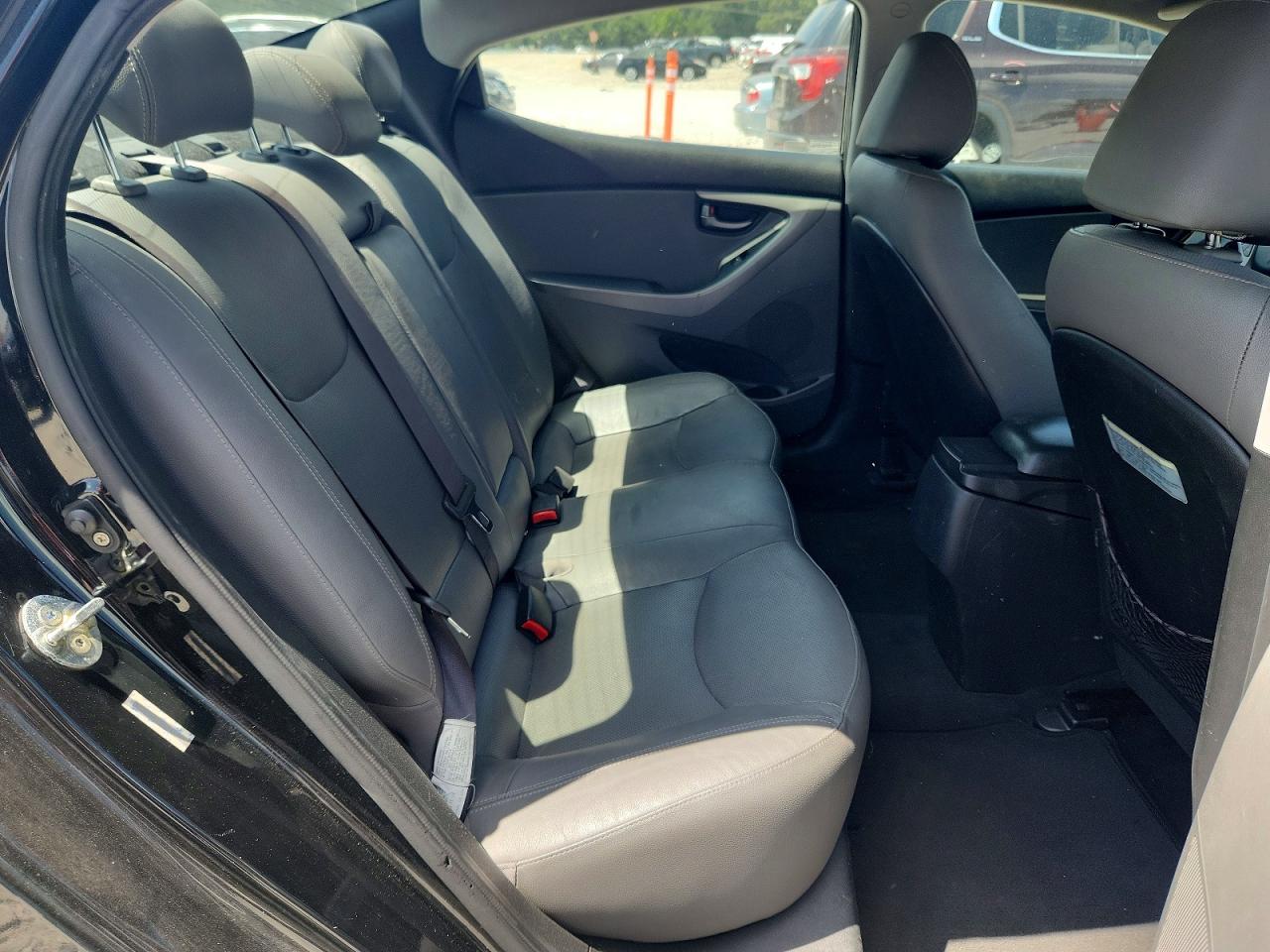 2014 Hyundai Elantra Sport Black vin: KMHDH4AH0EU044369