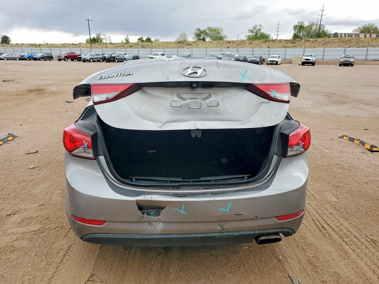 2014 Hyundai Elantra Sport Charcoal vin: KMHDH4AH0EU105901