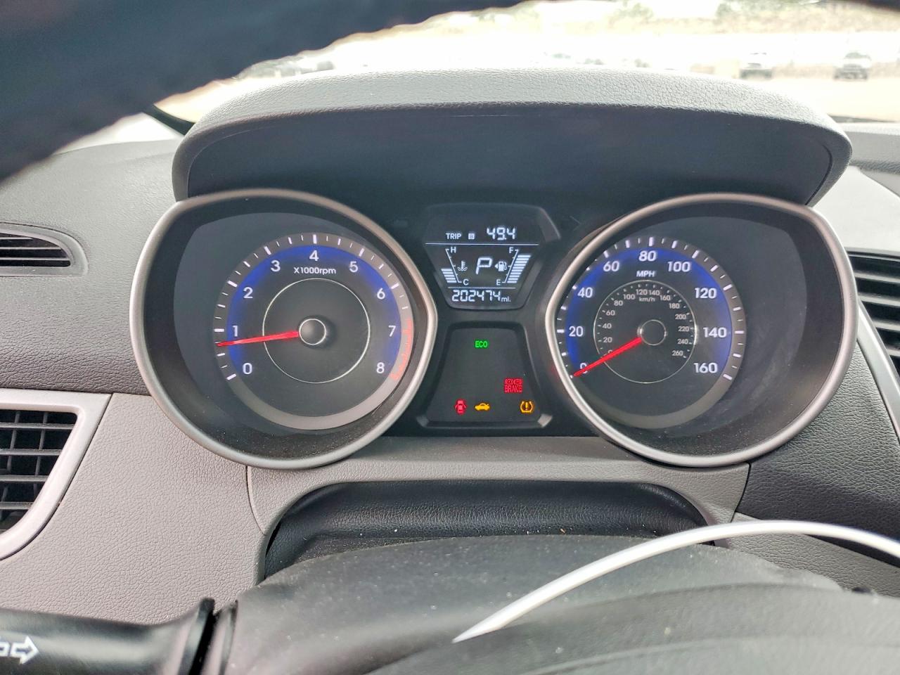 2014 Hyundai Elantra Sport Charcoal vin: KMHDH4AH0EU105901