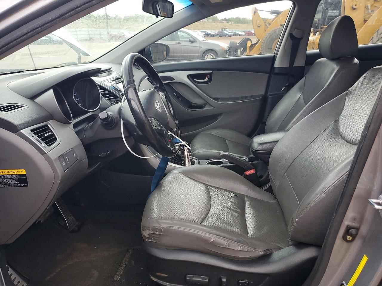 2014 Hyundai Elantra Sport Charcoal vin: KMHDH4AH0EU105901