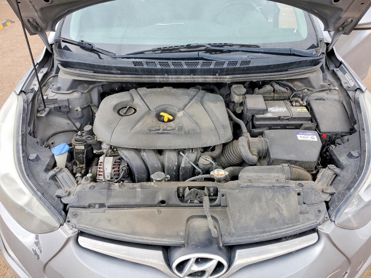 2014 Hyundai Elantra Sport Charcoal vin: KMHDH4AH0EU105901