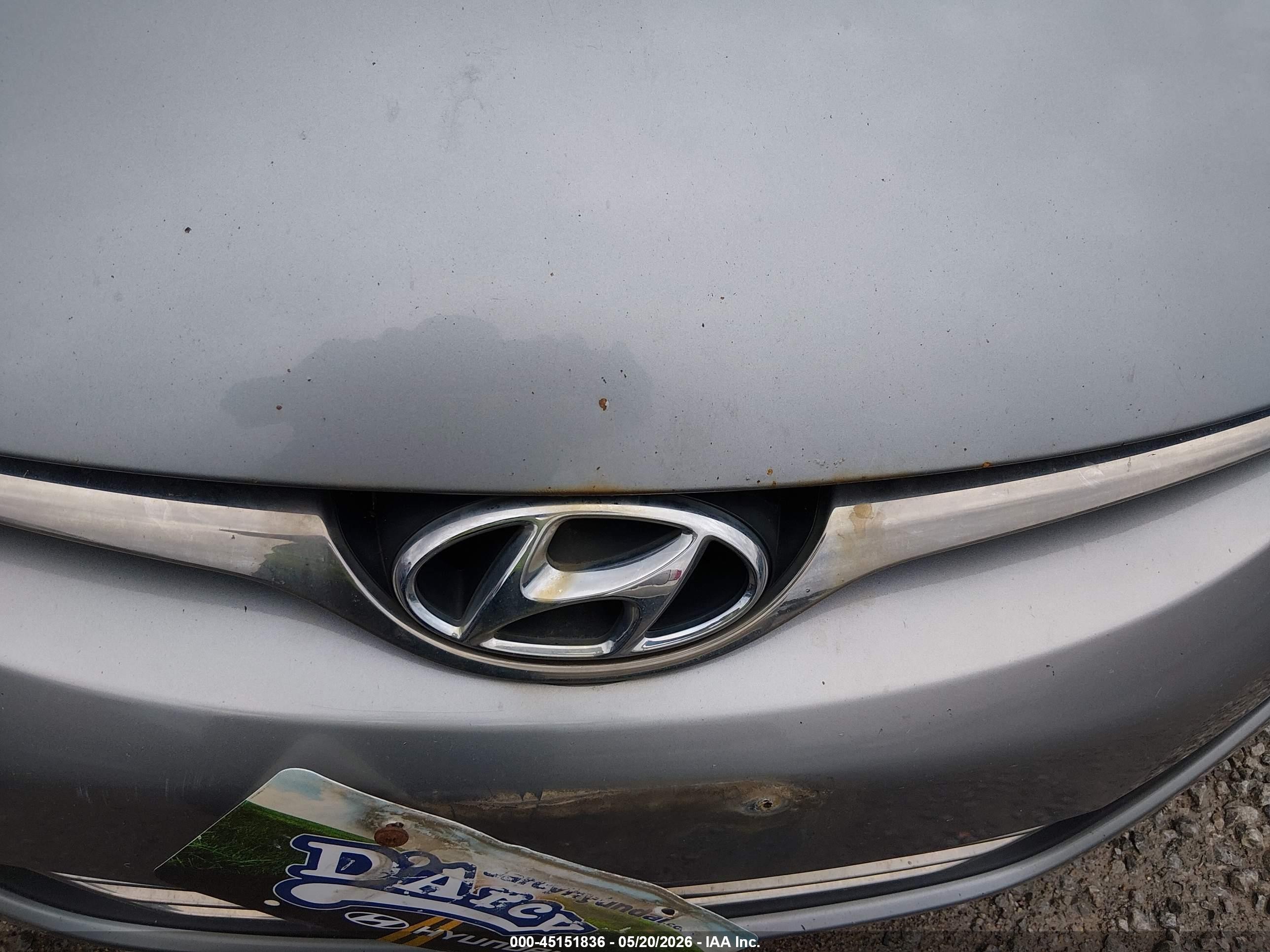 2015 Hyundai Elantra Sport Silver vin: KMHDH4AH0FU227191