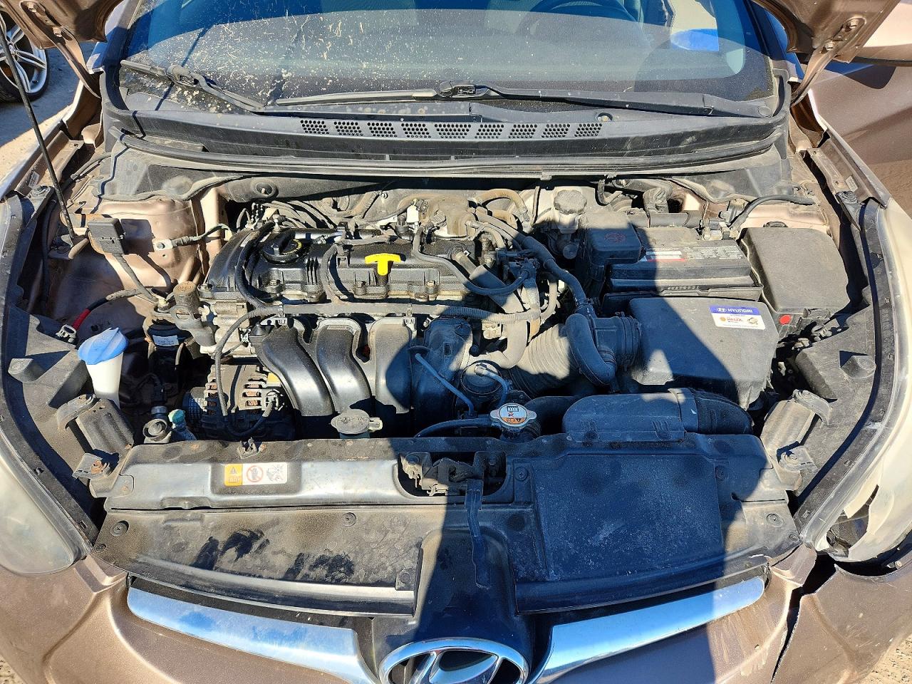 2015 Hyundai Elantra Sport Brown vin: KMHDH4AH0FU364048
