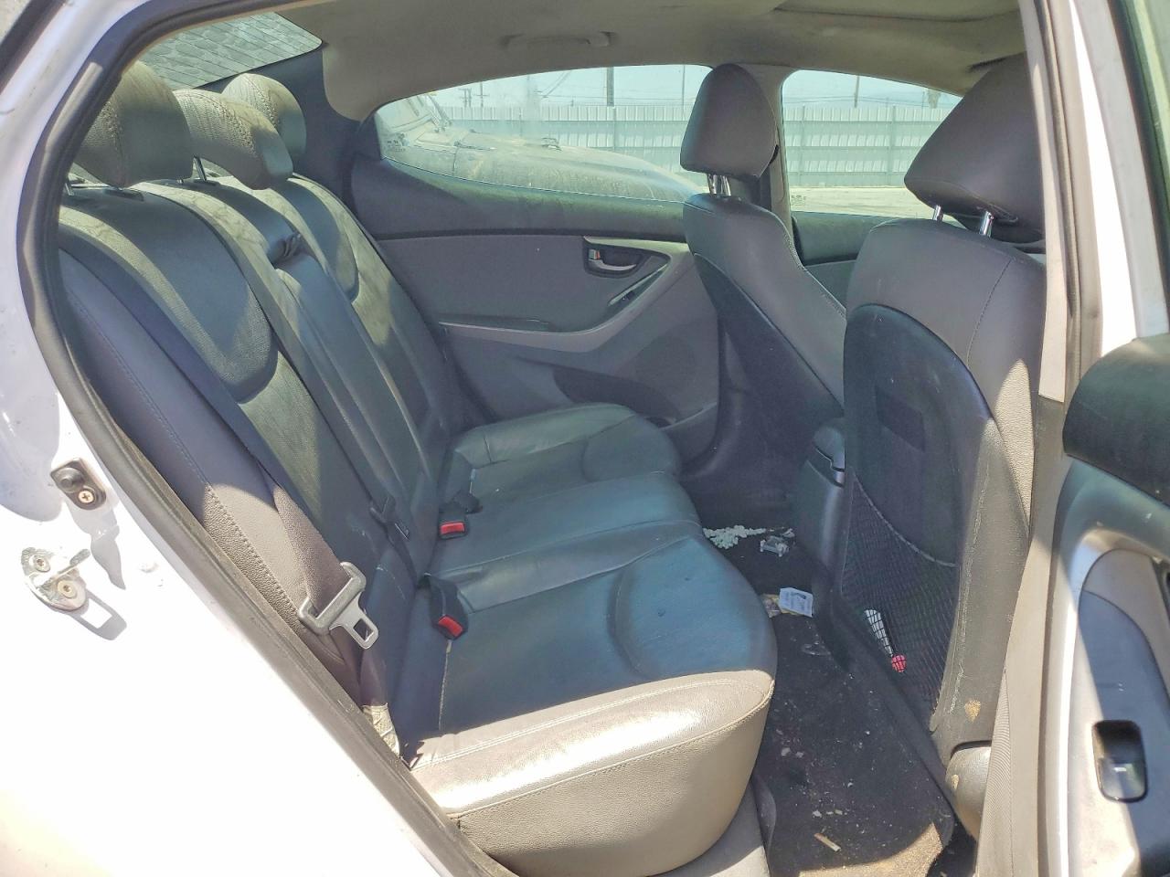 2015 Hyundai Elantra Sport White vin: KMHDH4AH0FU372716