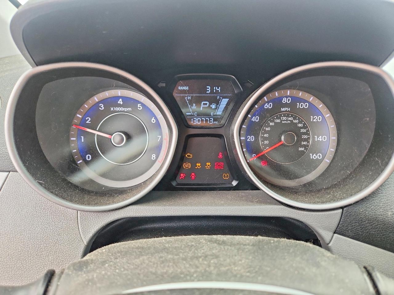 2014 Hyundai Elantra Sport Blue vin: KMHDH4AH1EU075307