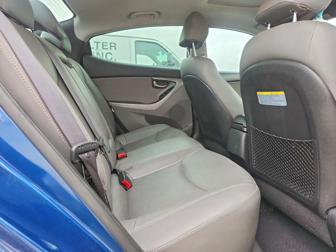 2014 Hyundai Elantra Sport Blue vin: KMHDH4AH1EU075307