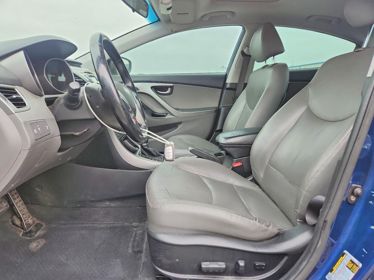 2014 Hyundai Elantra Sport Blue vin: KMHDH4AH1EU075307