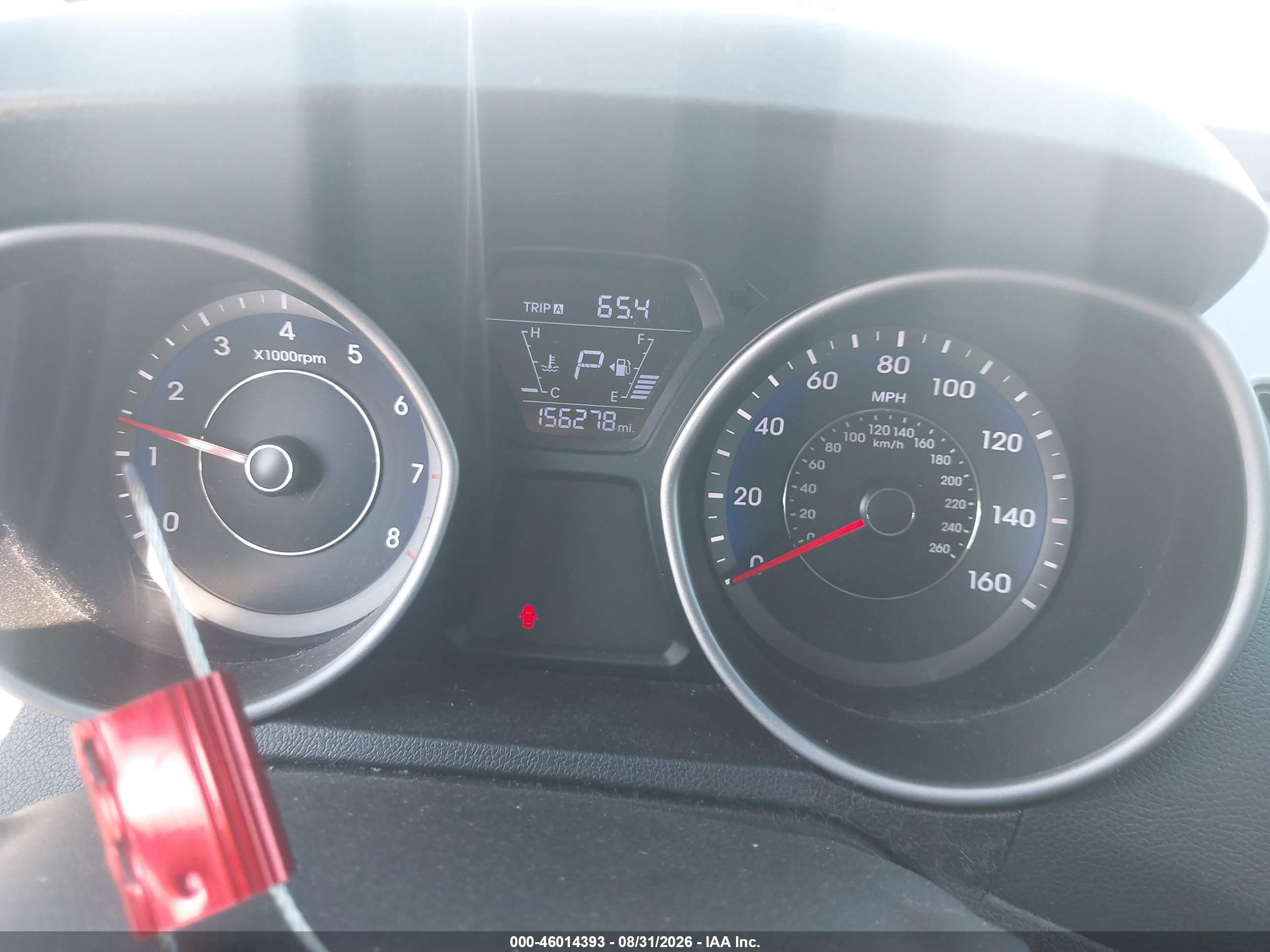 2014 Hyundai Elantra Sport Gray vin: KMHDH4AH1EU124635